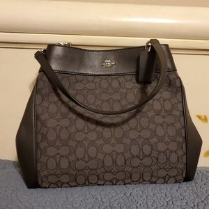 Coach Lexy Shoulder Bag in Signature Jacquard